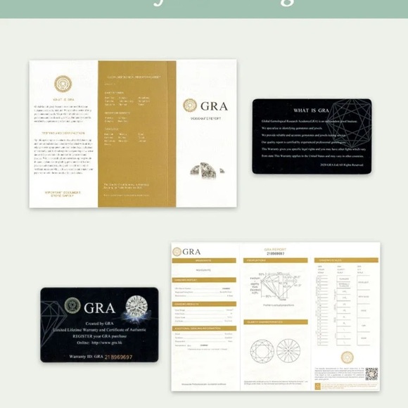 MOISSANITE Waterfall Pendant Necklace - Picture 6 of 7